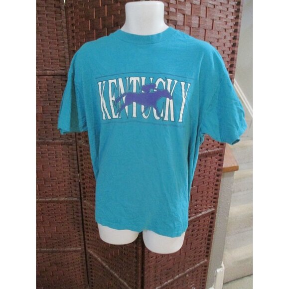 Hanes Other - Vintage Kentucky Derby T Shirt 90s Single Stitch Horse Racing Adult XL Horses